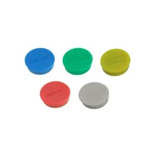 Staples magneten rond 25mm assorti (doos 10 stuks)