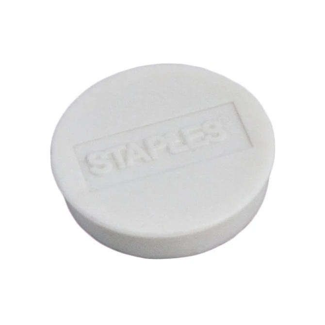 Magneet SPLS 10 mm wit/doos 10 Magneet SPLS 10 mm wit/doos 10
