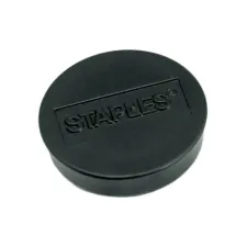 Staples Magneet 30mm zwart (doos 10 stuks)