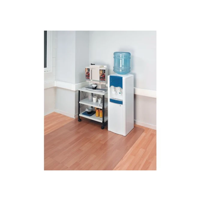 Staples Vloermat Voor Harde Vloeren PVC Recht 1200 x 1500 mm