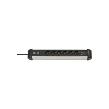 brennenstuhl Stekkerdoos Prem Alu-Line 6-v m/USB 3m brennenstuhl Stekkerdoos Prem Alu-Line 6-v m/USB 3m