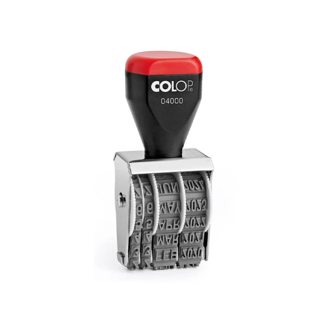 Stempel Colop 4000 datum