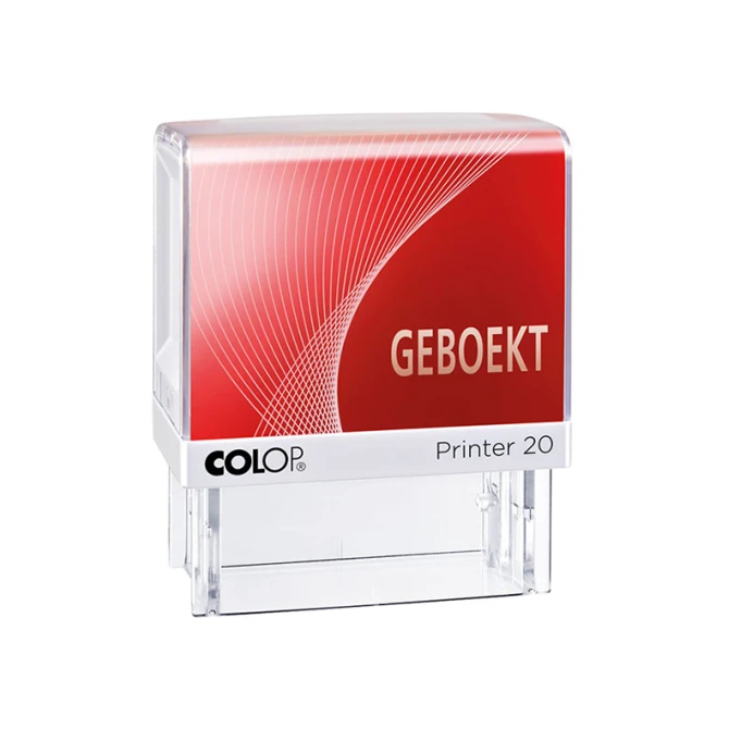 Stempel Colop Printer 20 Geboekt rood