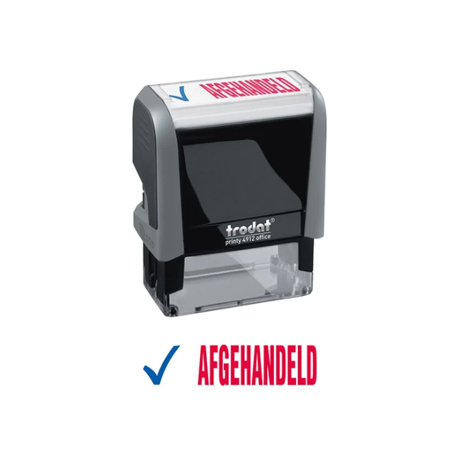 Stempel Trodat Printy 4912 Afgehandeld
