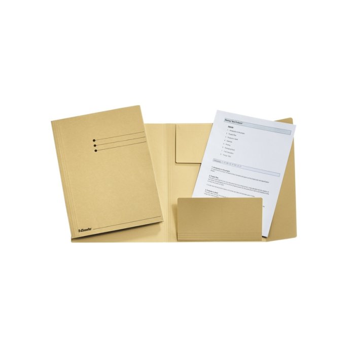 Stofklepmap ESSELTE A4 creme (50 stuks) Stofklepmap ESSELTE A4 creme (50 stuks)