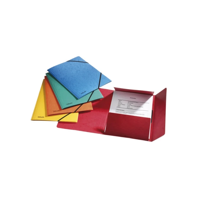 Esselte Luxe Stofklepmap Assorti