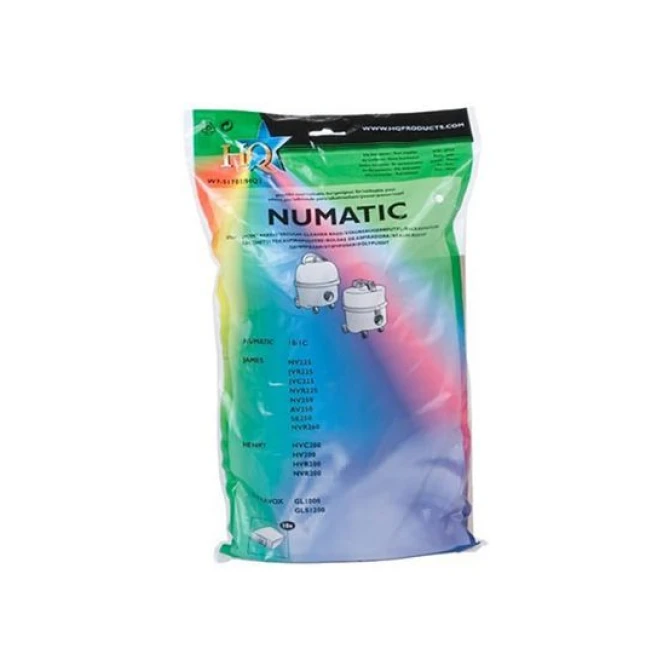 Stofzuigerzak Numatic (pak 10 stuks)