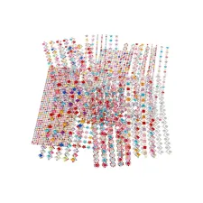 Creotime Strassteen D2-10mm 27x9cm variatie/pk12v (pak 12 vel)