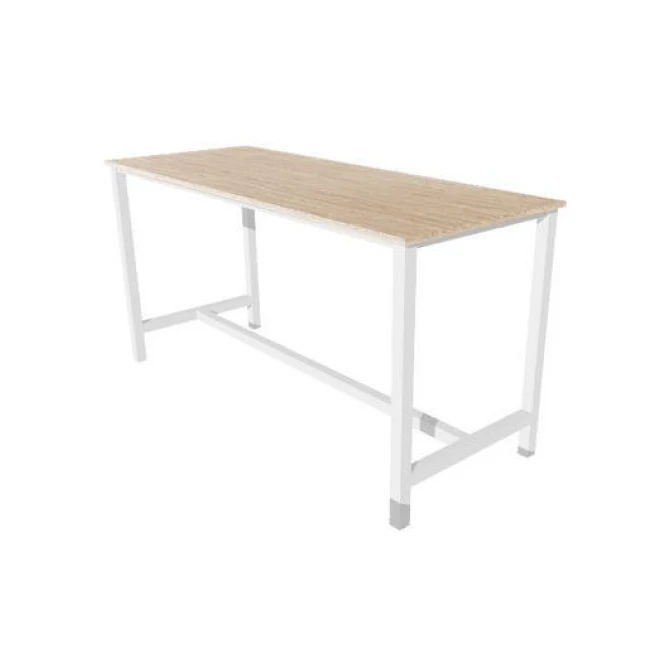 Stretto Basic Statafel 160 x 80 cm Havana Zwart