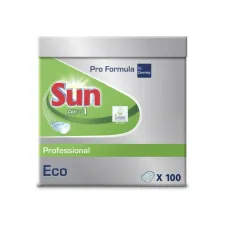 Sun Professional All-In-One Eco Vaatwastabletten (pak 100 stuks) Sun Professional All-In-One Eco Vaatwastabletten (pak 100 stuks)