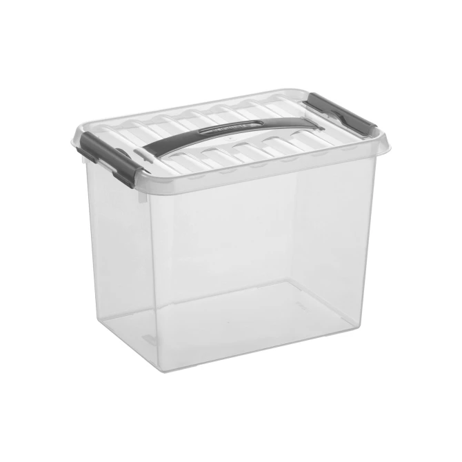 Sunware Q-Line Opbergbox 9 Liter Transparant