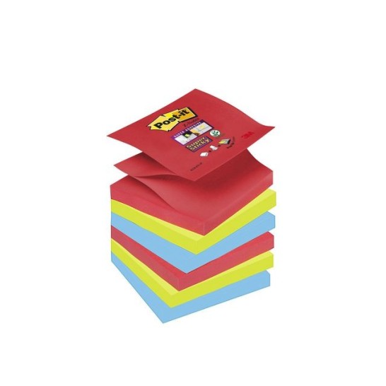 Super Sticky Z-POST-IT Notes Playful Colour Collection 76 x 76 mm