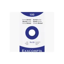 Systeemkaart 75x125mm blanco wit/pk100 Systeemkaart 75x125mm blanco wit/pk100