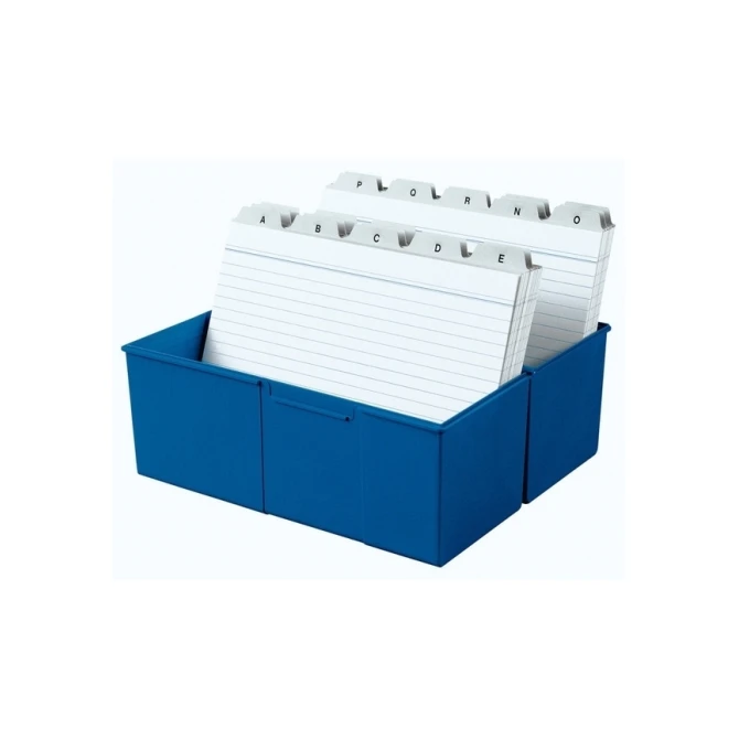 Systeemkaartenbak Han A5 blauw
