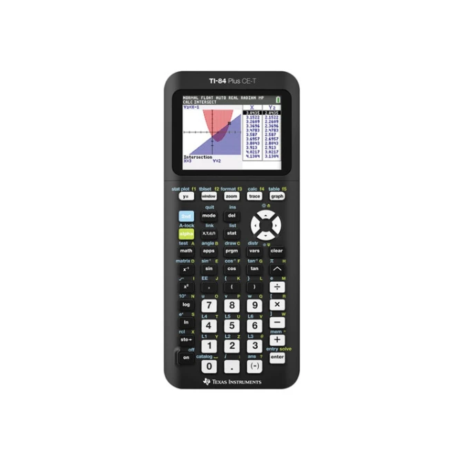 TEXAS INSTRUMENTS TI-84 Plus CE-T Python Grafische Rekenmachine
