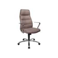 TOPSTAR Chairman Quilt managerstoel grijs-bruin TOPSTAR Chairman Quilt managerstoel grijs-bruin