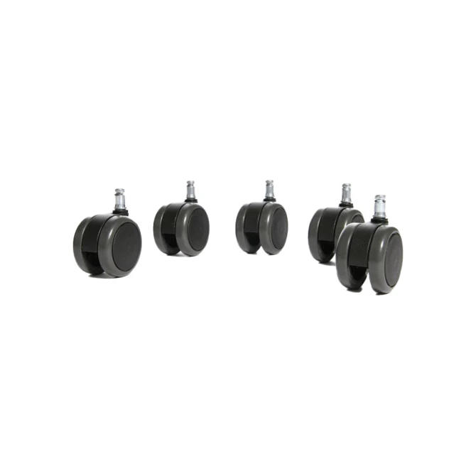 TOPSTAR Zachte Bureaustoelwielen Geremd Voor harde vloer Antraciet (set 5 stuks) TOPSTAR Zachte Bureaustoelwielen Geremd Voor harde vloer Antraciet (set 5 stuks)