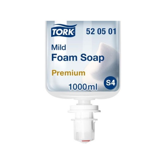 TORK Premium handschuim mild transparant (pak 6 liter)