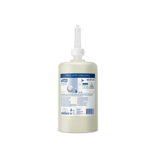 TORK Premium vloeibare zeep Niet geparfumeerd (fles 1 liter)