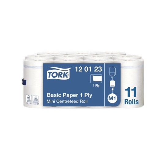 TORK Universal Wiper Multirol voor minidispenser 1-laags 21 cm x 120 m (doos 11 stuks)