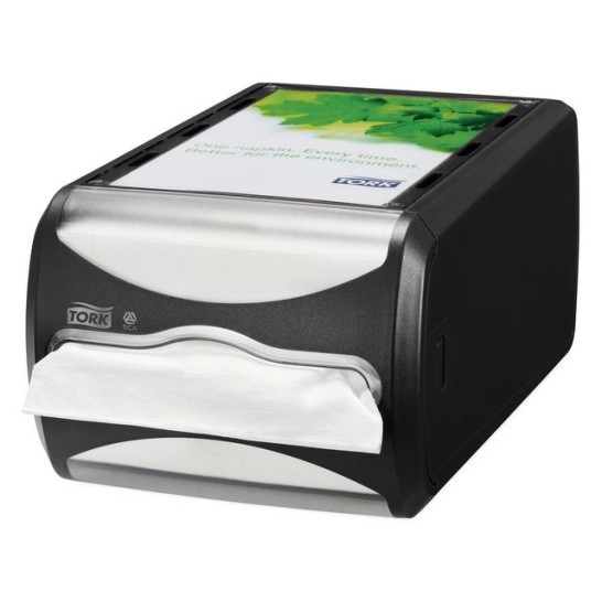 TORK Xpressnap Counter Servetdispenser 145 x 191 x 307 mm Plastic Zwart