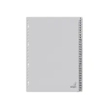 Tabblad A4 23R karton 1-31 grijs/set31 Tabblad A4 23R karton 1-31 grijs/set31