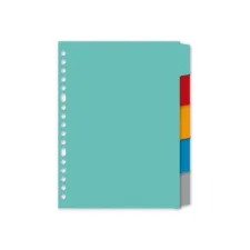 Tabblad A5 17R karton kleur/set 5 Tabblad A5 17R karton kleur/set 5