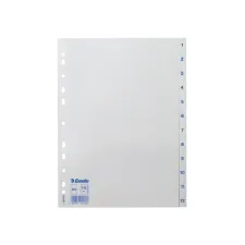 Tabblad ESSELTE 11r A4 PP 1-12 wit Tabblad ESSELTE 11r A4 PP 1-12 wit