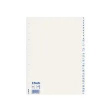 Tabblad ESSELTE 11r A4 PP 31 tab wit Tabblad ESSELTE 11r A4 PP 31 tab wit