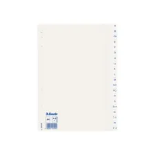 Tabblad ESSELTE 11r A4 PP A-Z wit Tabblad ESSELTE 11r A4 PP A-Z wit