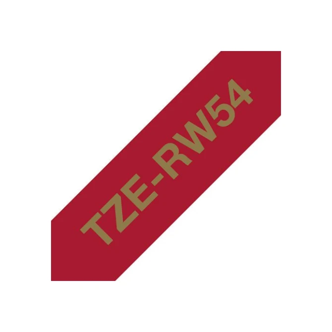 Brother TZE-RW54 printerlint Goud Brother TZE-RW54 printerlint Goud