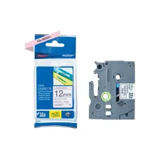 Brother TZe-MQE31 tape zwart op pastel roze 12 mm (origineel)