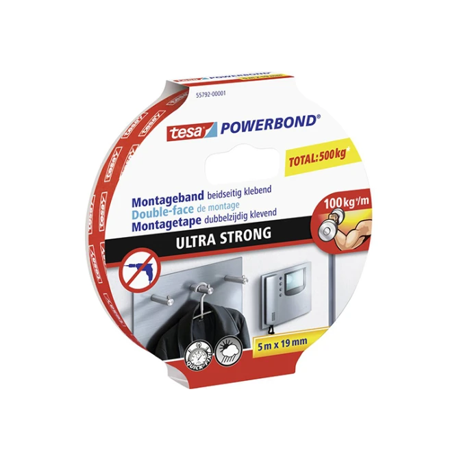 TESA Tape Tesa dubbelzijdig ultrastr 19mmx5m