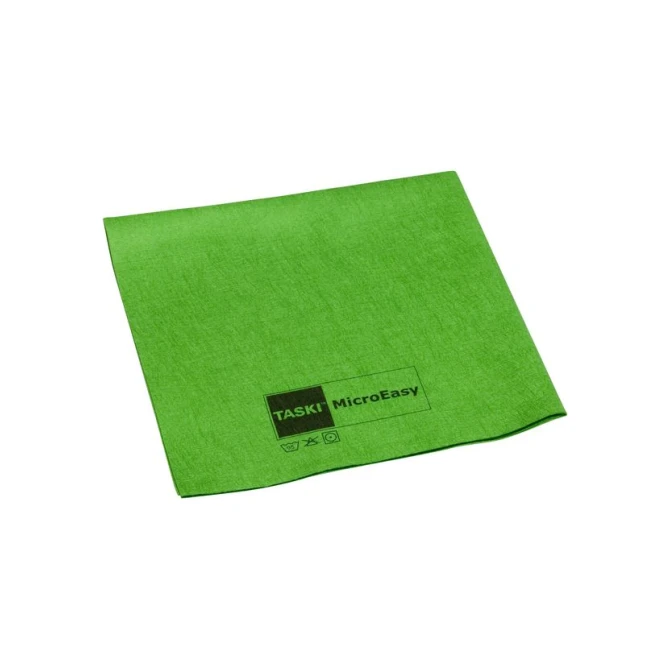 TASKI MicroEasy microvezel schoonmaakdoek groen (pak 5 stuks)