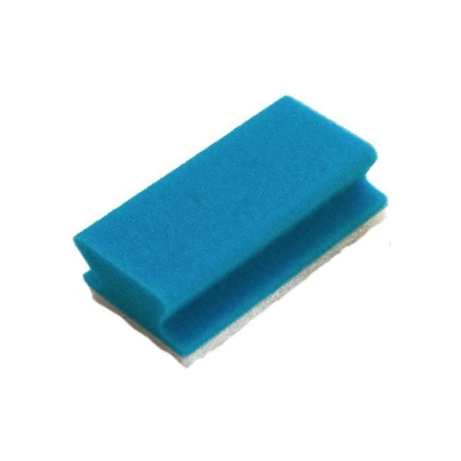 Reinigingsspons Blauw Wit