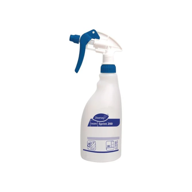 Taski Sprint 200 E1b Spuitfles tbv schoonmaakvloeistof 500 ml blauw (doos 5 x 500 milliliter)