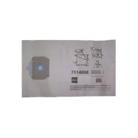 Taski Stofzuigerzak papier voor Vento 15 beige (pak 10 stuks)