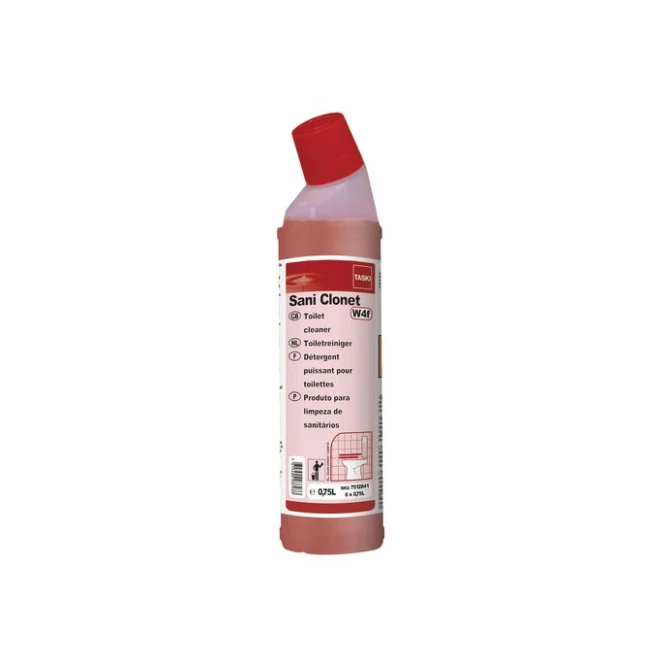 Taski Toiletreiniger Sani Clonet flacon 750 ml (doos 6 x 750 milliliter)