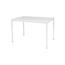 Tavolo Tafel 120 x 80 cm Grijs Wit