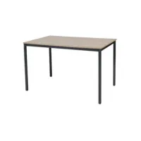 Tavolo Tafel 120 x 80 cm Havana Zwart Tavolo Tafel 120 x 80 cm Havana Zwart