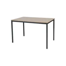 Tavolo Tafel 120 x 80 cm Havana Zwart