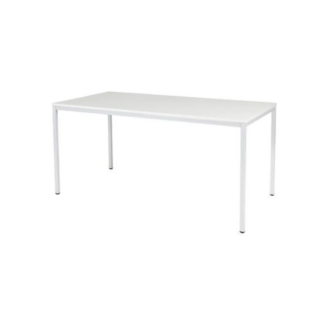 Tavolo Tafel 160 x 80 cm Grijs Wit Tavolo Tafel 160 x 80 cm Grijs Wit