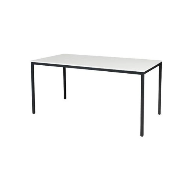 Tavolo Tafel 160 x 80 cm Grijs Zwart Tavolo Tafel 160 x 80 cm Grijs Zwart