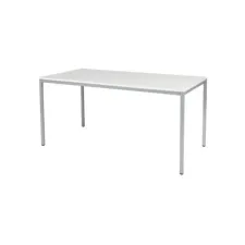 Tavolo Tafel 160 x 80 cm Wit Aluminium Tavolo Tafel 160 x 80 cm Wit Aluminium