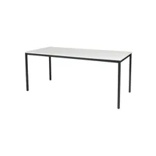 Tavolo Tafel 180 x 80 cm Grijs Zwart Tavolo Tafel 180 x 80 cm Grijs Zwart