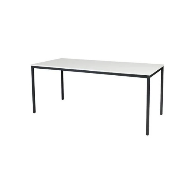 Tavolo Tafel 180 x 80 cm Wit Zwart Tavolo Tafel 180 x 80 cm Wit Zwart