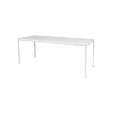 Tavolo Tafel 200 x 80 cm Grijs Wit Tavolo Tafel 200 x 80 cm Grijs Wit