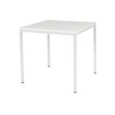 Tavolo Tafel 80 x 80 cm Wit Tavolo Tafel 80 x 80 cm Wit