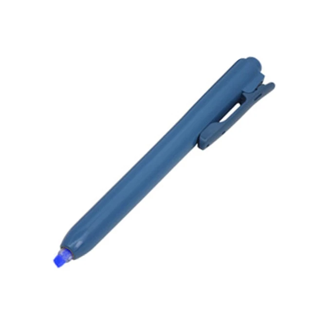 Detectamet Intrekbare tekstmarker blauw