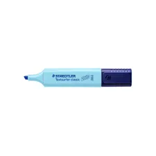 Staedtler Tekstmarker Textsurfer blauw pastel (1 pak x 10 stuks) Staedtler Tekstmarker Textsurfer blauw pastel (1 pak x 10 stuks)